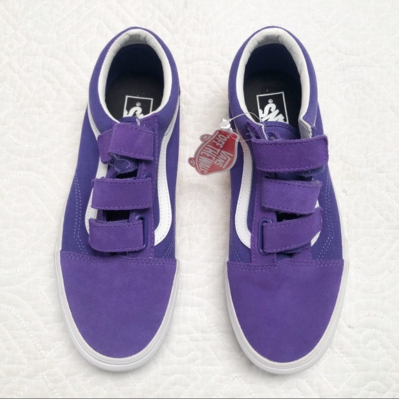 purple rainbow platform vans